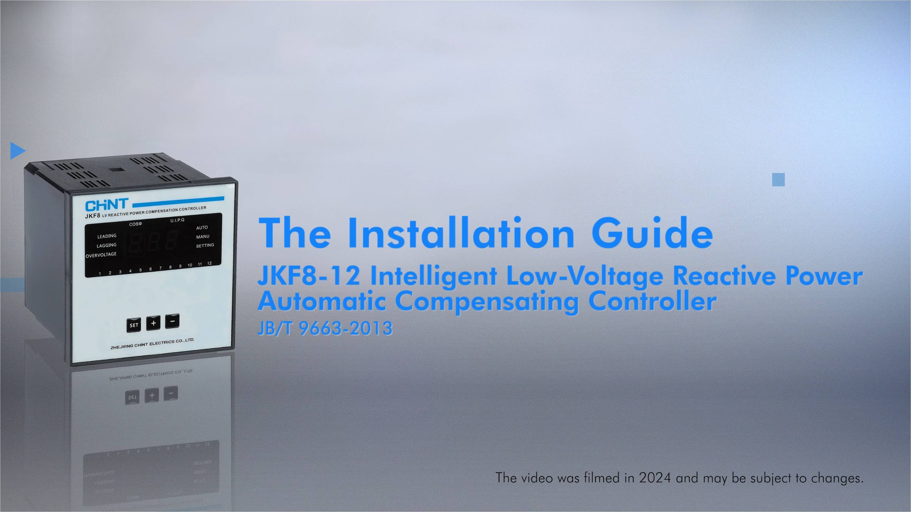 How to Install JKF8-12 Intelligent LV Reactive Power Auto Compensation Controller